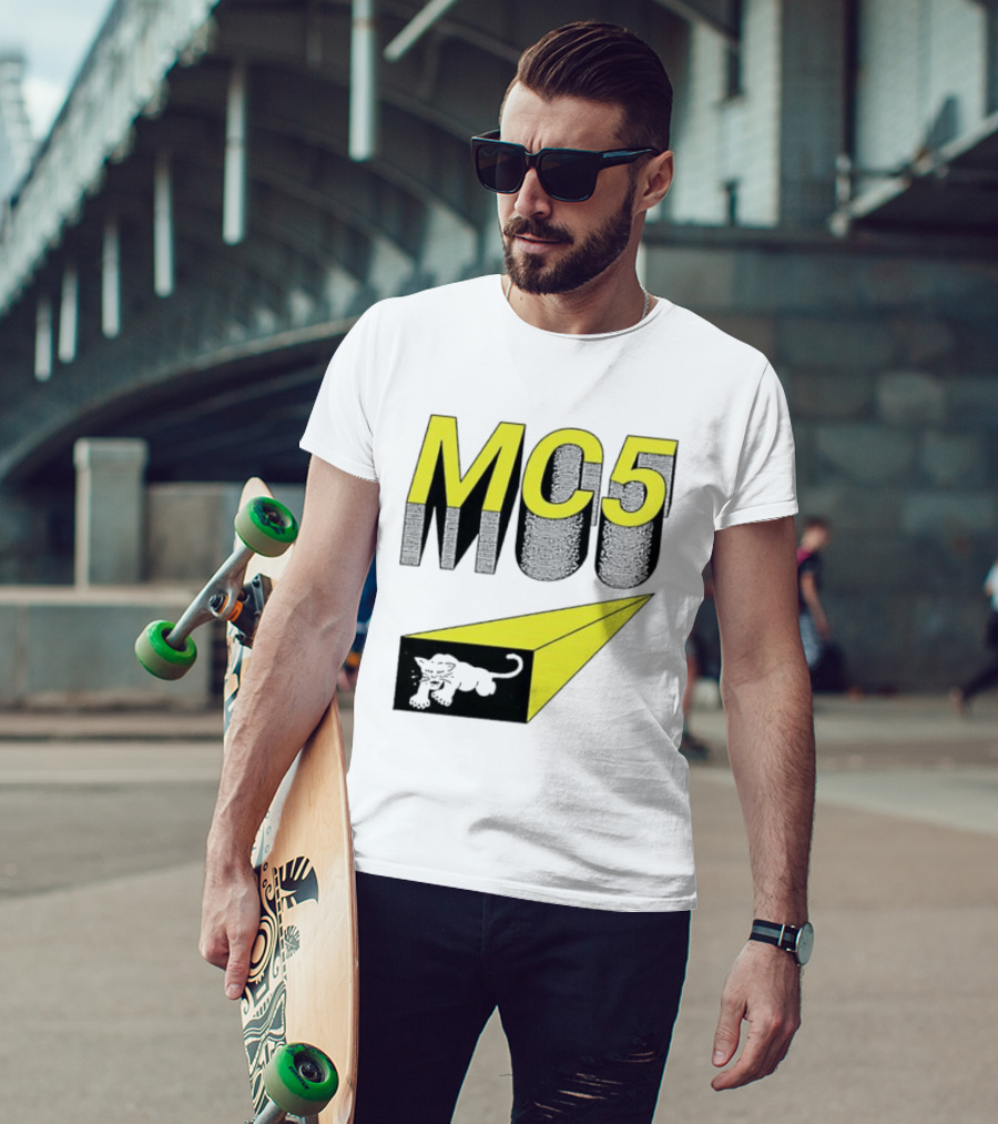 MC5 Motor City Five Rock Panther T-Shirt