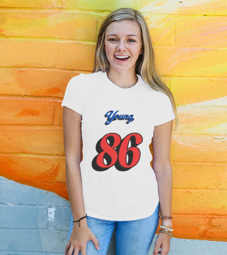 Owl City Store Young 86 Baseball 3 4 Sleeve T-Shirt