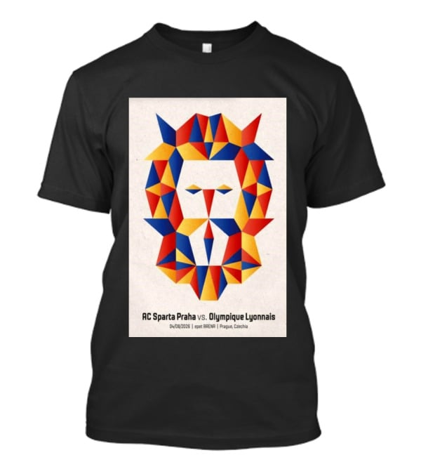 AC Sparta Praha Vs Olympique Lyonnais 2026 Epet ARENA Prague August 4 T-Shirt