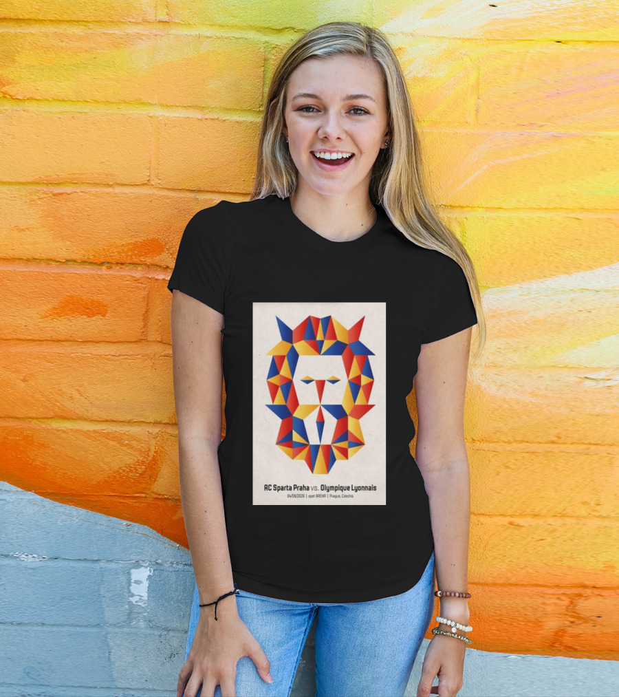 AC Sparta Praha Vs Olympique Lyonnais 2026 Epet ARENA Prague August 4 T-Shirt