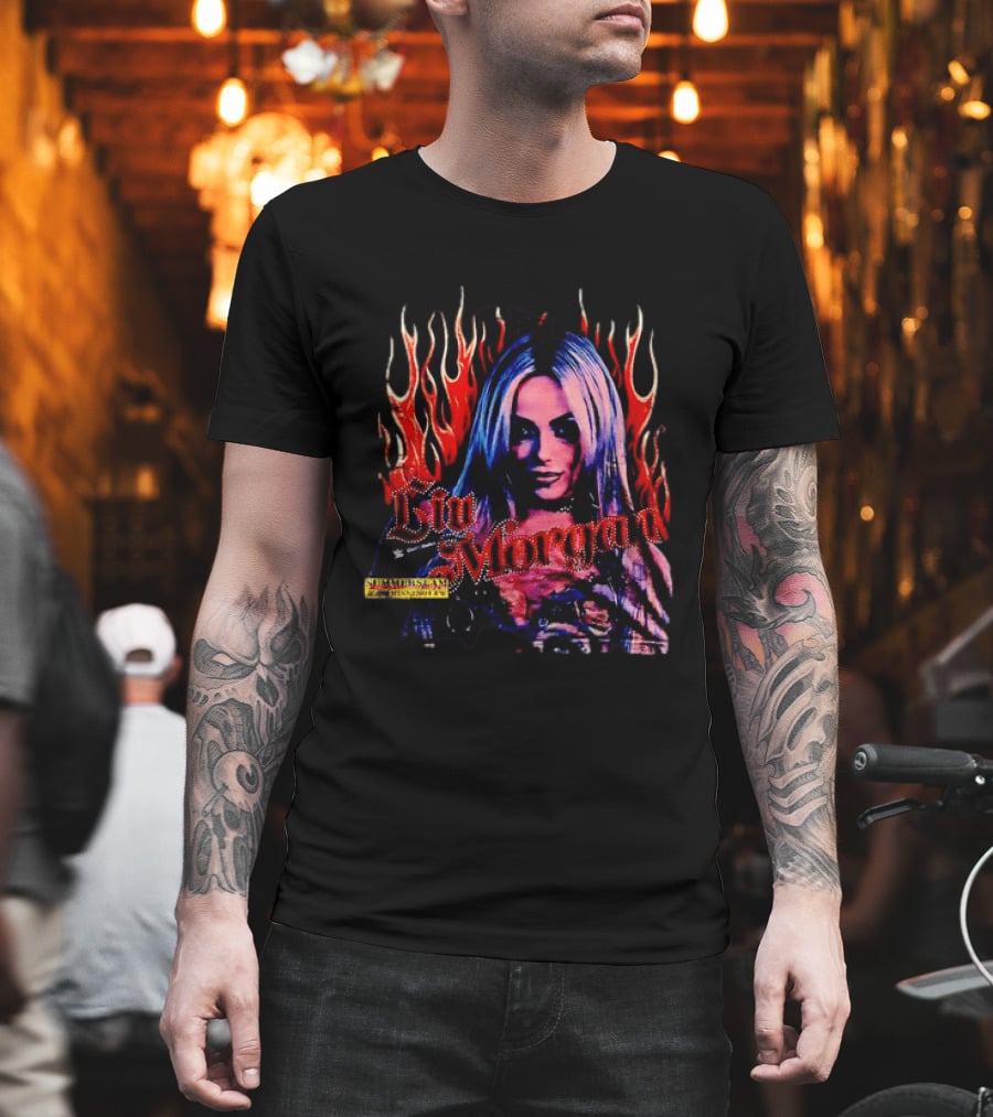 Liv Morgan WWE SummerSlam Minnesota Flames Wrestling T-Shirt
