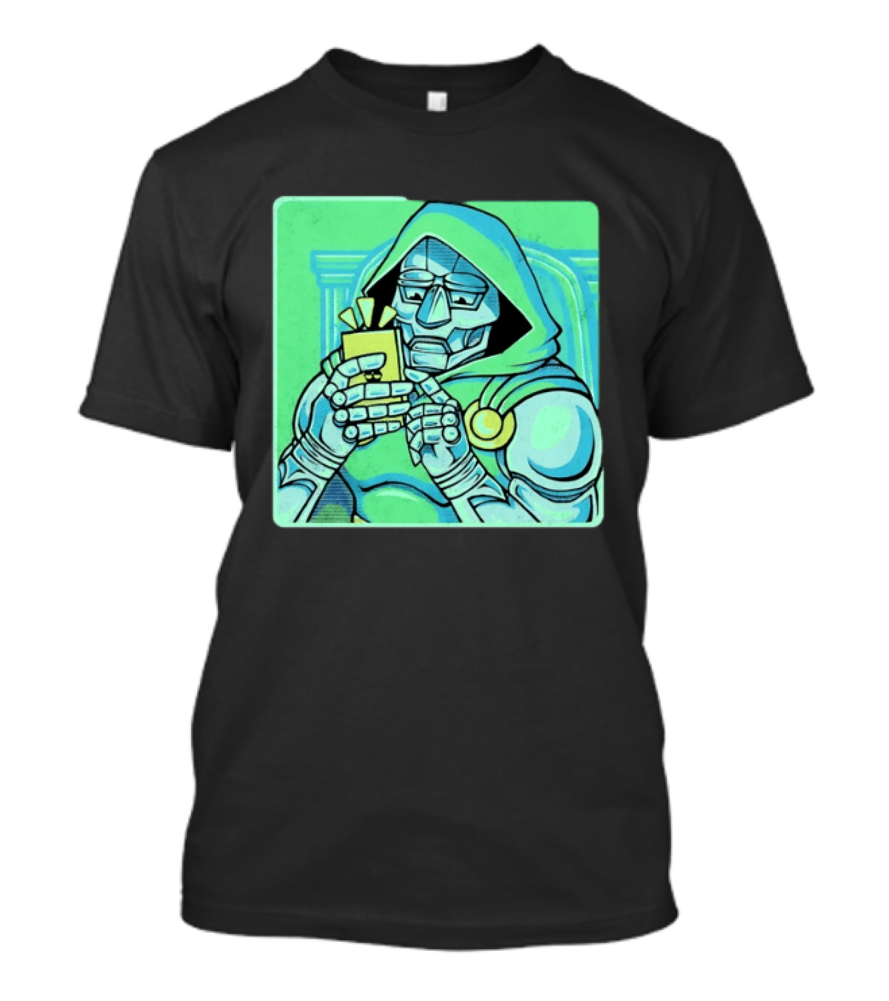 Doctor Doom Marvel Villain Doom Scroll Of Doom T-Shirt