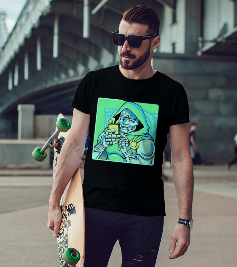 Doctor Doom Marvel Villain Doom Scroll Of Doom T-Shirt
