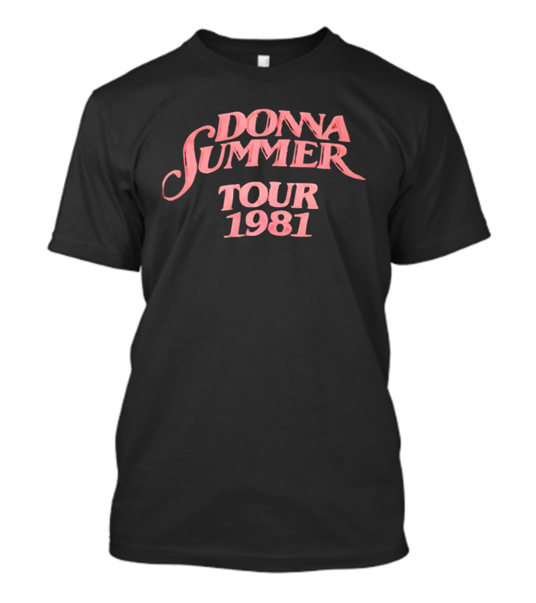 Donna Summer Tour 1981 Retro Disco Concert Memorabilia T-Shirt