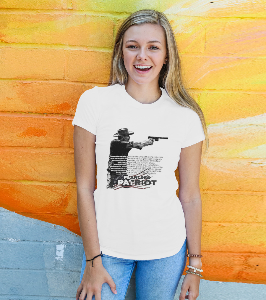 Jordan Salinas Fearless Patriot Hero T-Shirt