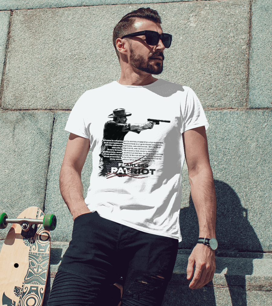 Jordan Salinas Fearless Patriot Hero T-Shirt