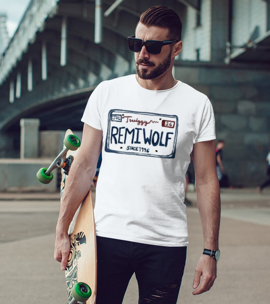 Remi Wolf Store License Plate December Twirl 227 California 2023 T-Shirt