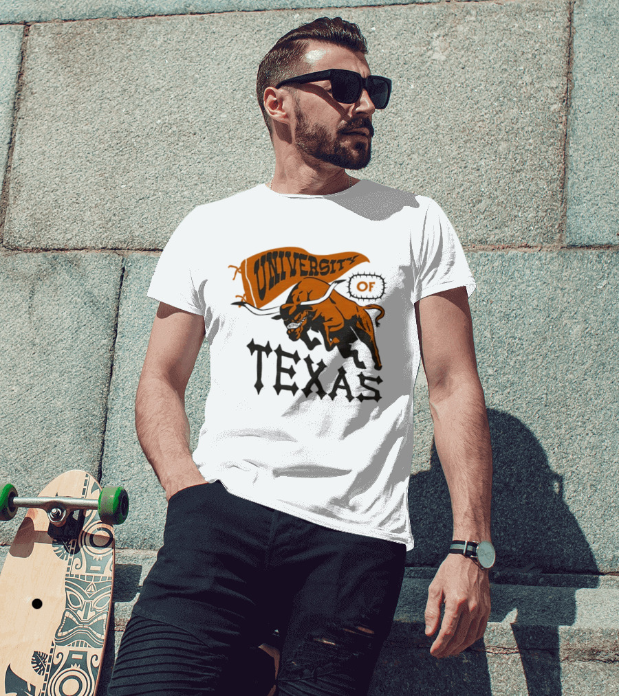 University Of Texas Longhorn Bevo Bull T-Shirt