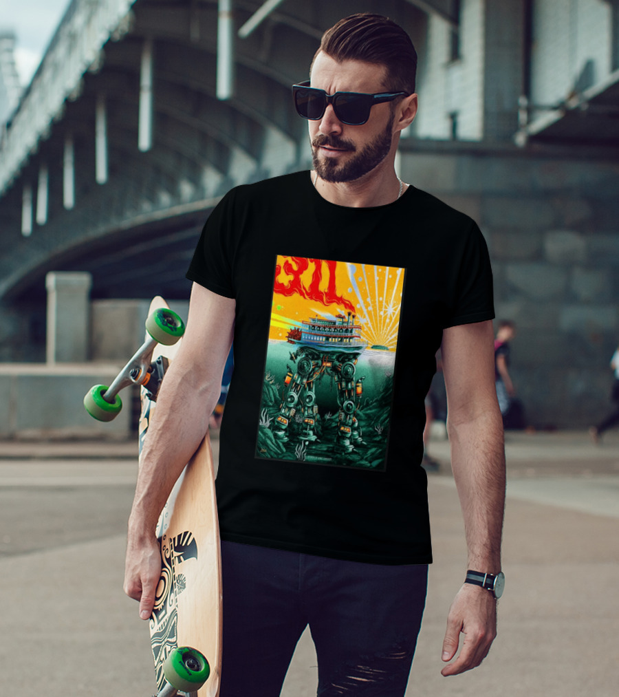 311 Kansas City MO 2026 Steamboat Robot T-Shirt