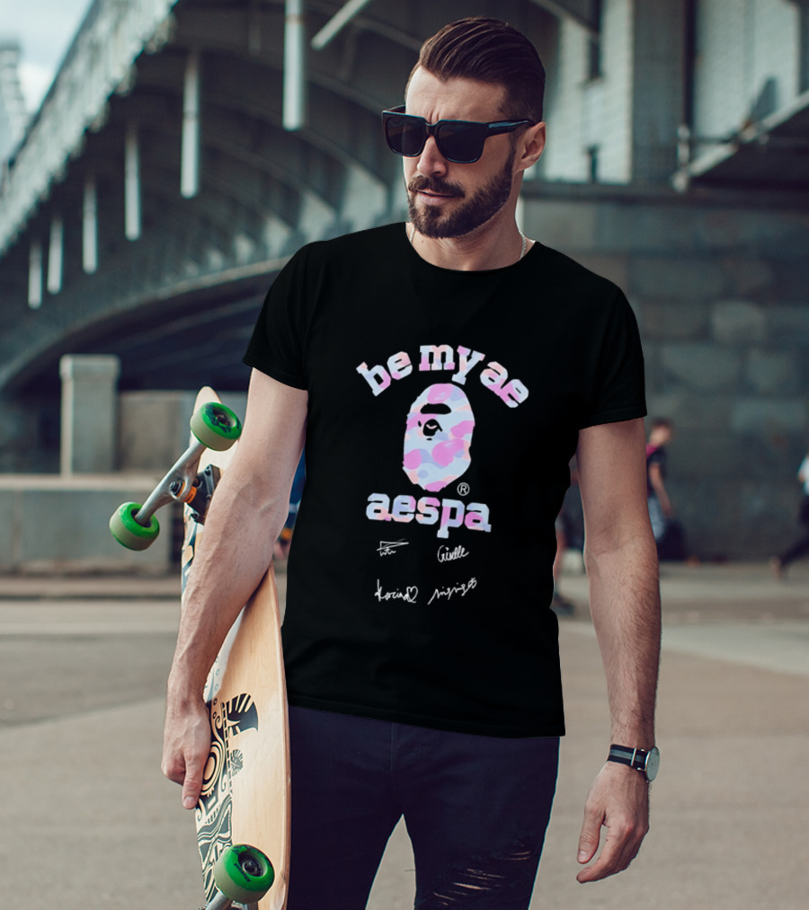 Be My Ae Aespa Karina Giselle K Pop T-Shirt