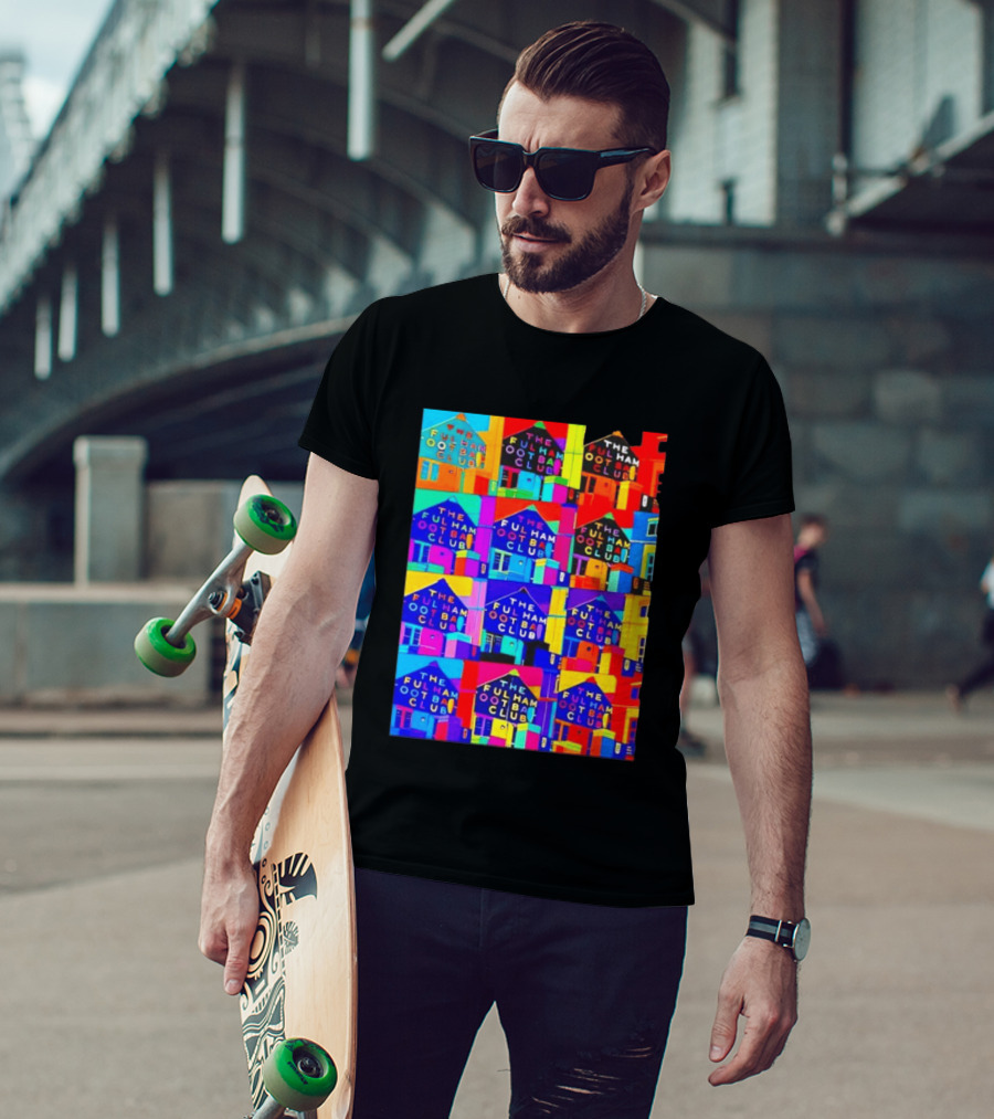 The Fulham Football Club Pop Art Craven Cottage T-Shirt