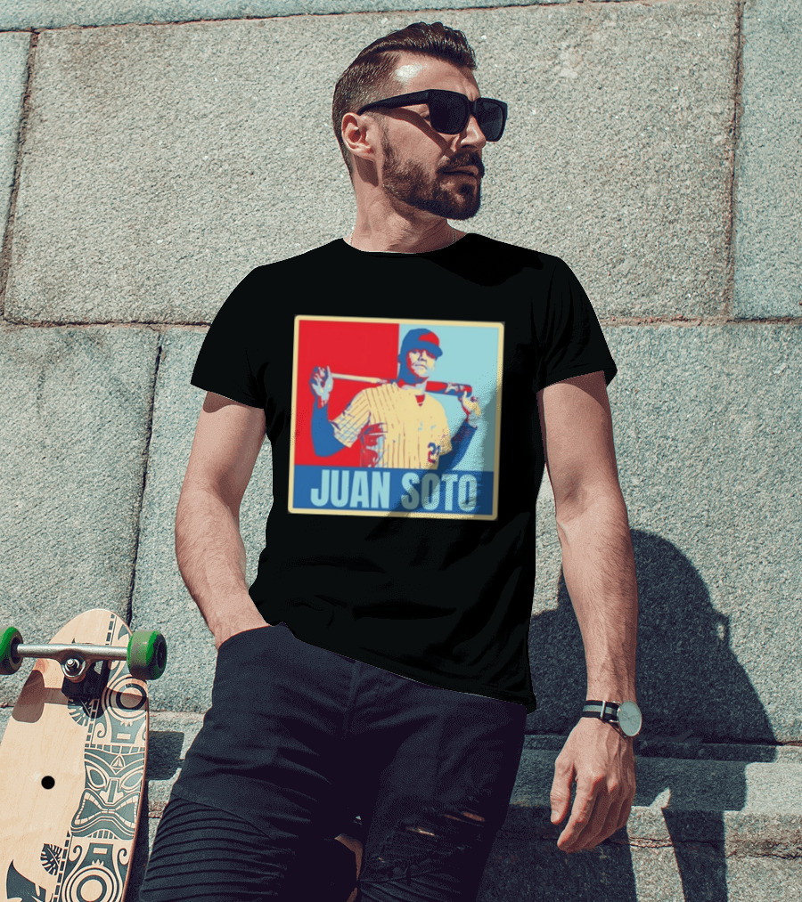Juan Soto Mets Red Blue T-Shirt