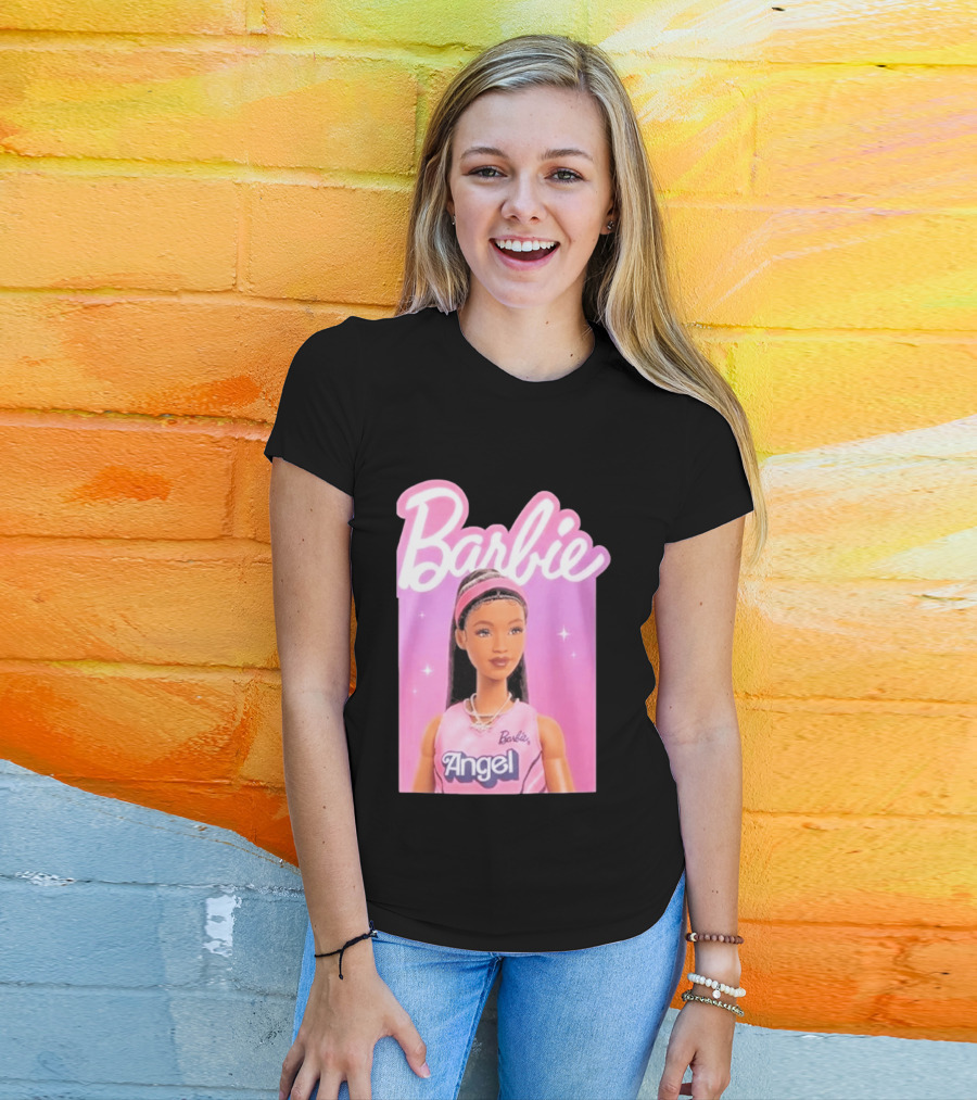 Barbie Angel Basketball Doll T-Shirt
