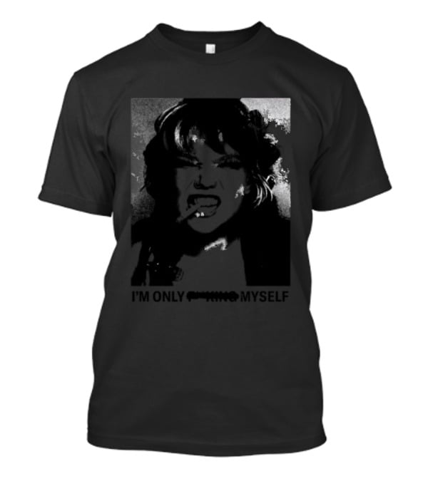 Lola Young Store I'm Only FKing Myself White T-Shirt