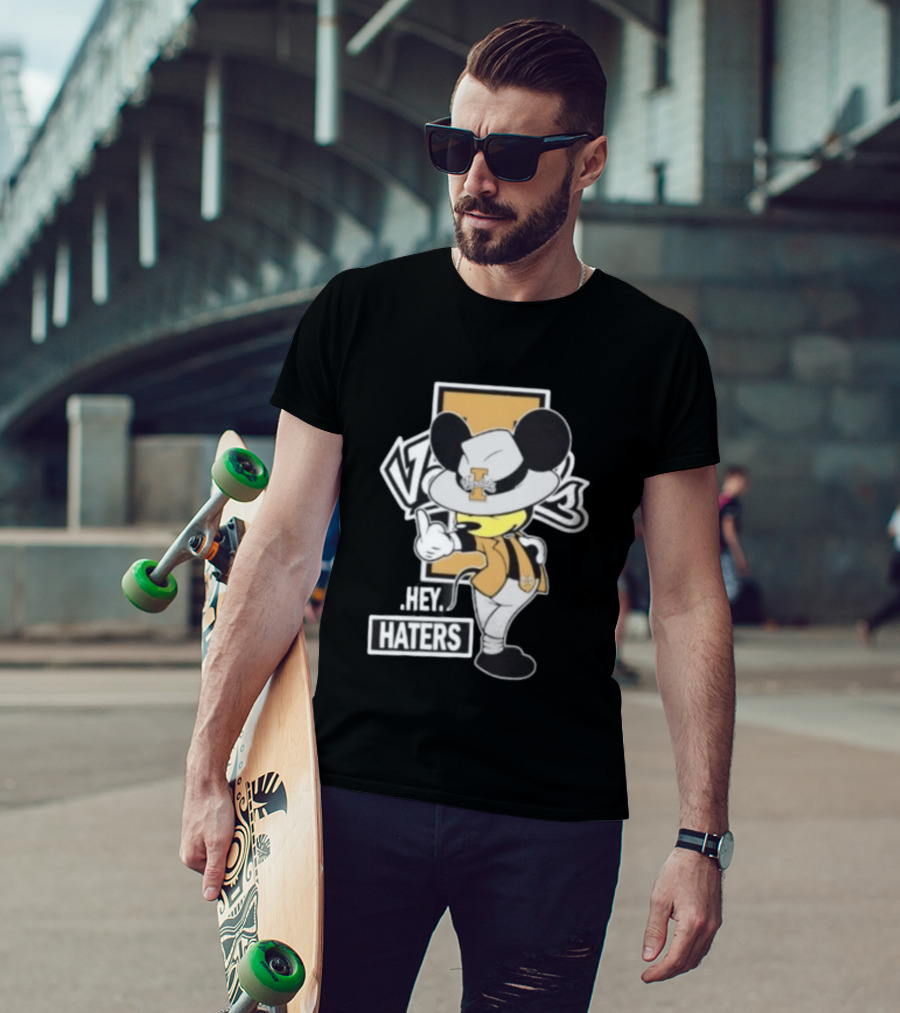 Idaho Vandals Football Mickey Hey Haters T-Shirt