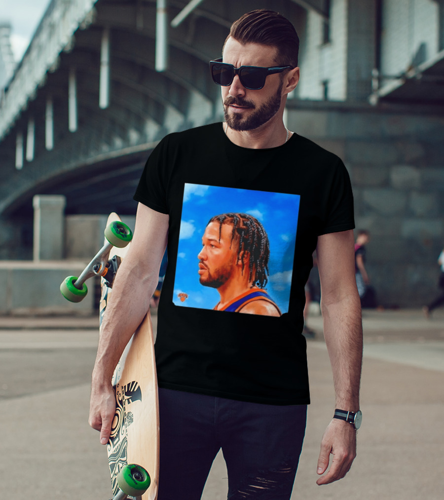 New York Knicks Jalen Brunson Nothing Was The Same Clouds Braids T-Shirt