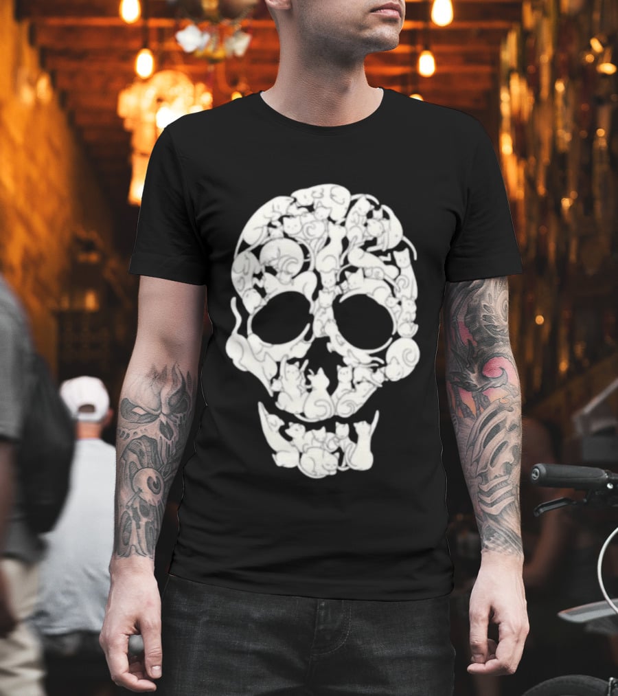 Original Cats Skull Tobe Fonseca Kittens T-Shirt