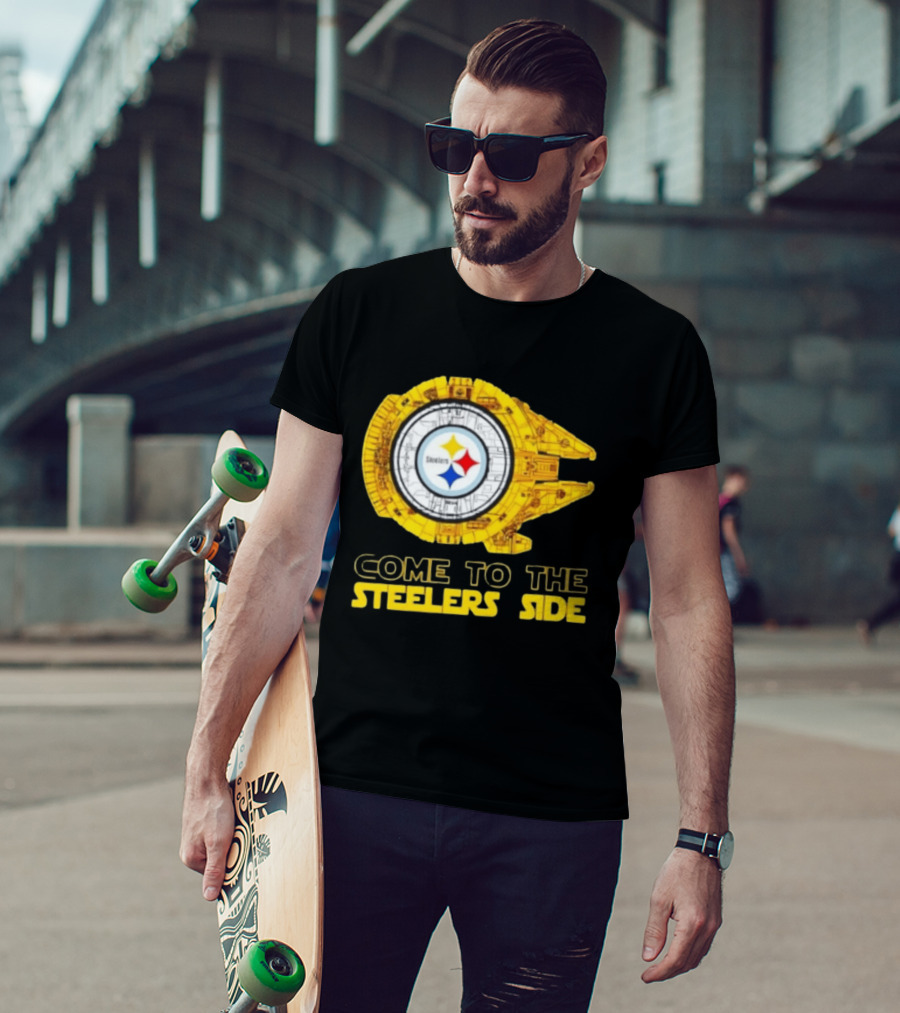 Original Star Wars Pittsburgh Steelers Come To The Steelers Side T-Shirt