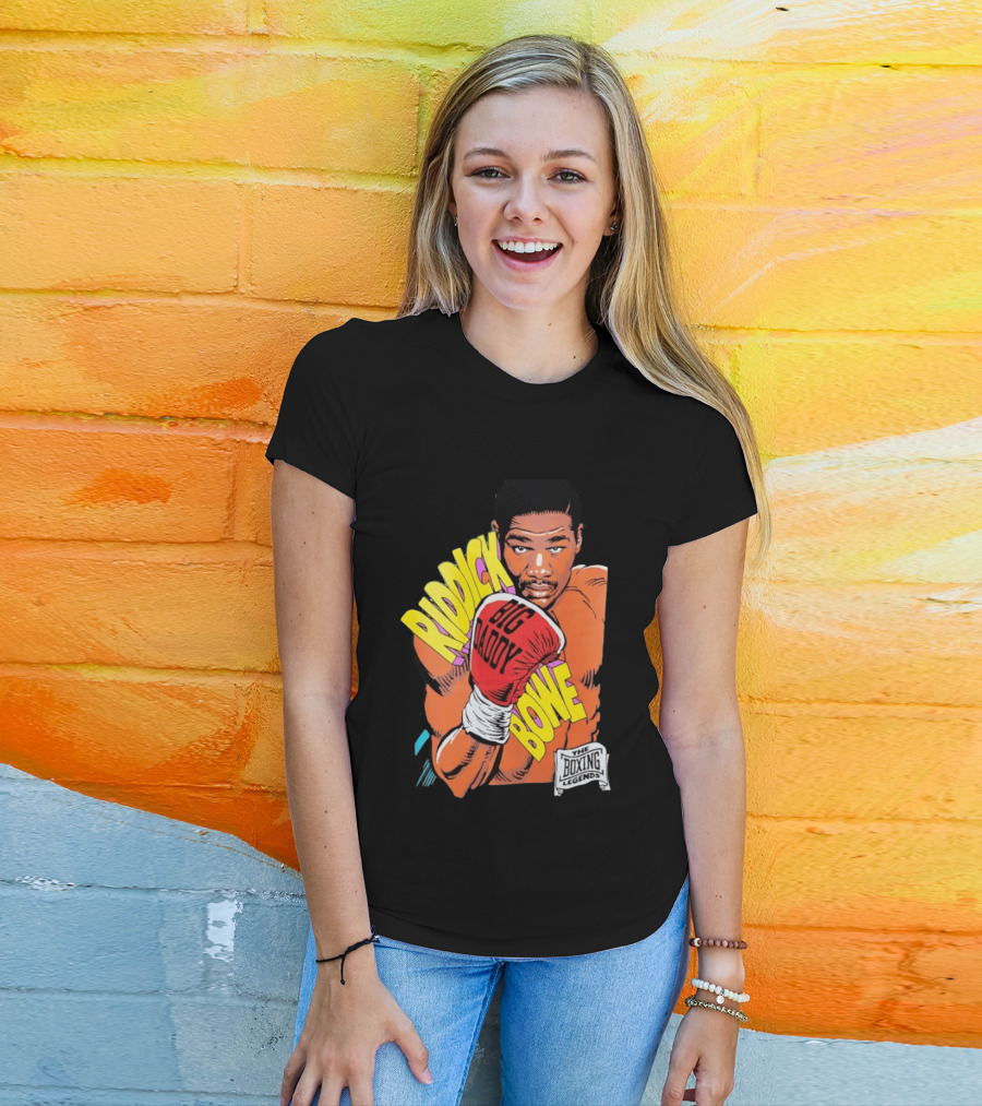 Riddick Bowe Big Daddy The Boxing Legends T-Shirt