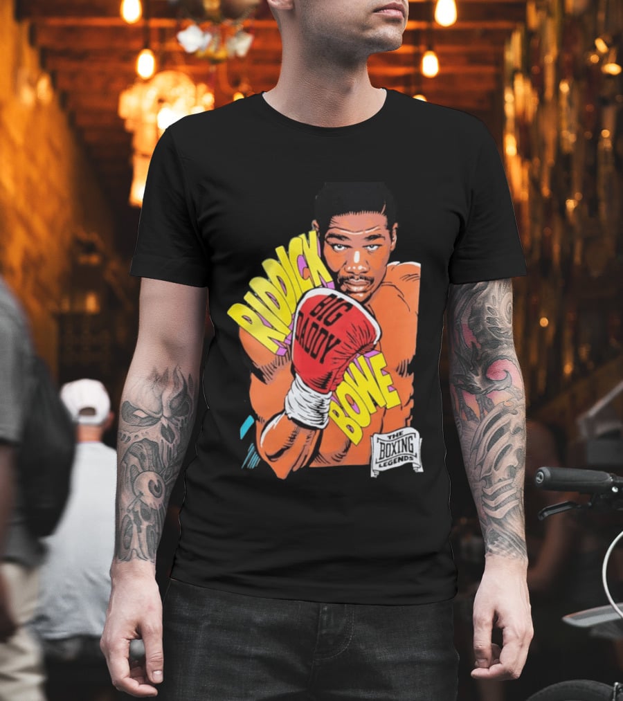 Riddick Bowe Big Daddy The Boxing Legends T-Shirt