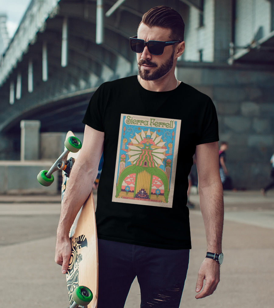Sierra Ferrell August 5 2026 The Wiltern Los Angeles CA Psychedelic T-Shirt