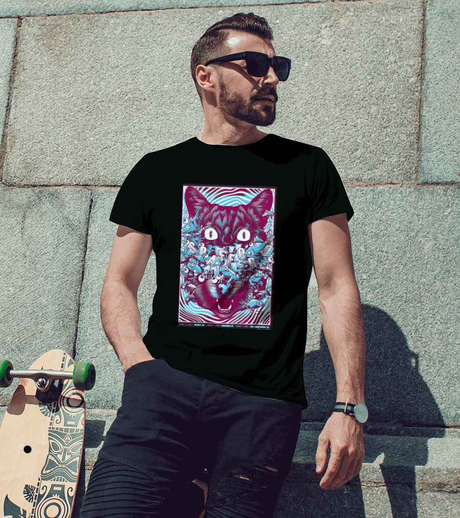 Spafford Richmond Virginia Tour Aug 6 2026 Cat Eyes And Fish T-Shirt