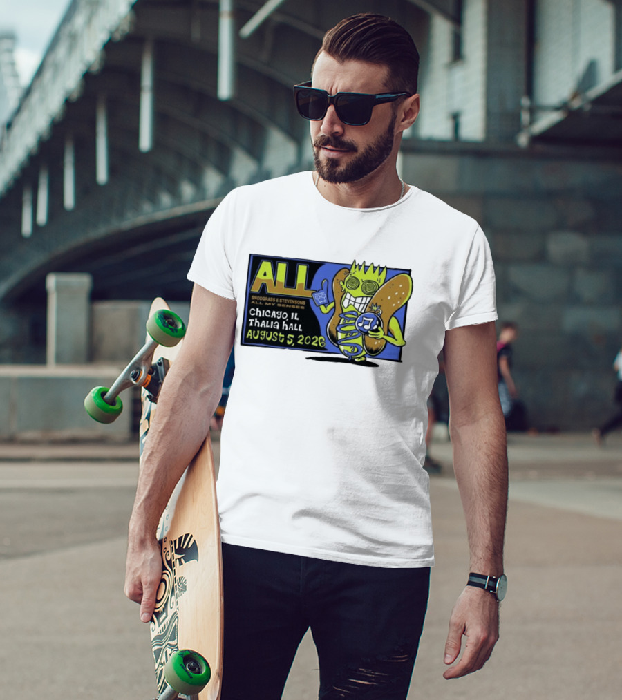 ALL Snodgrass Stevensons Chicago Thalia Hall August 5 2026 T-Shirt
