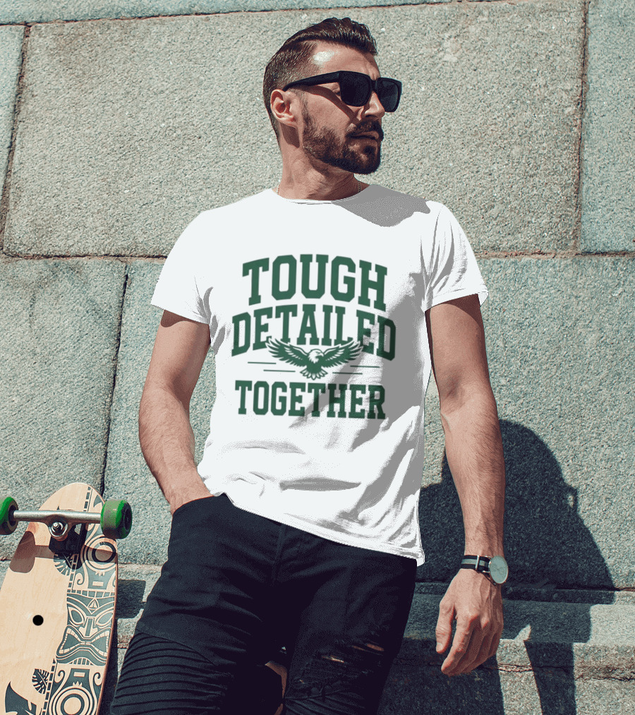Tough Detailed Together Eagle T-Shirt