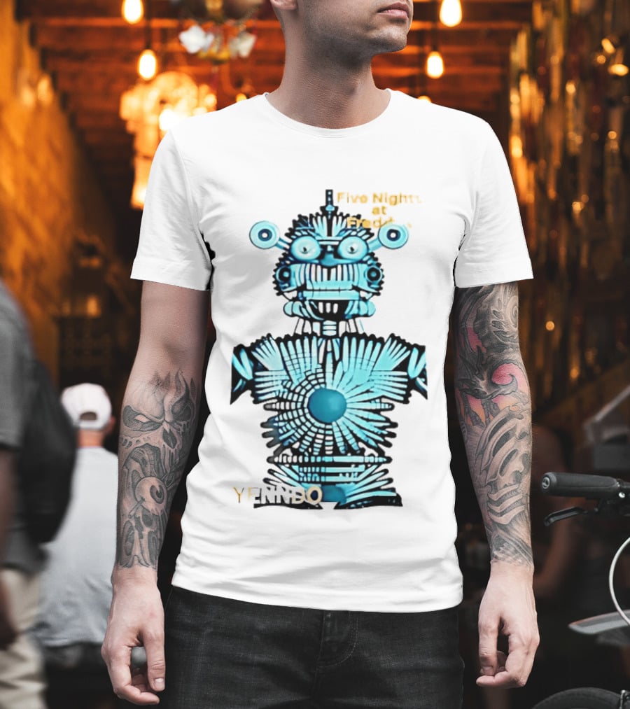 Five Nights At Freddy's Sister Location Yenndo Character Minimalist T-Shirt