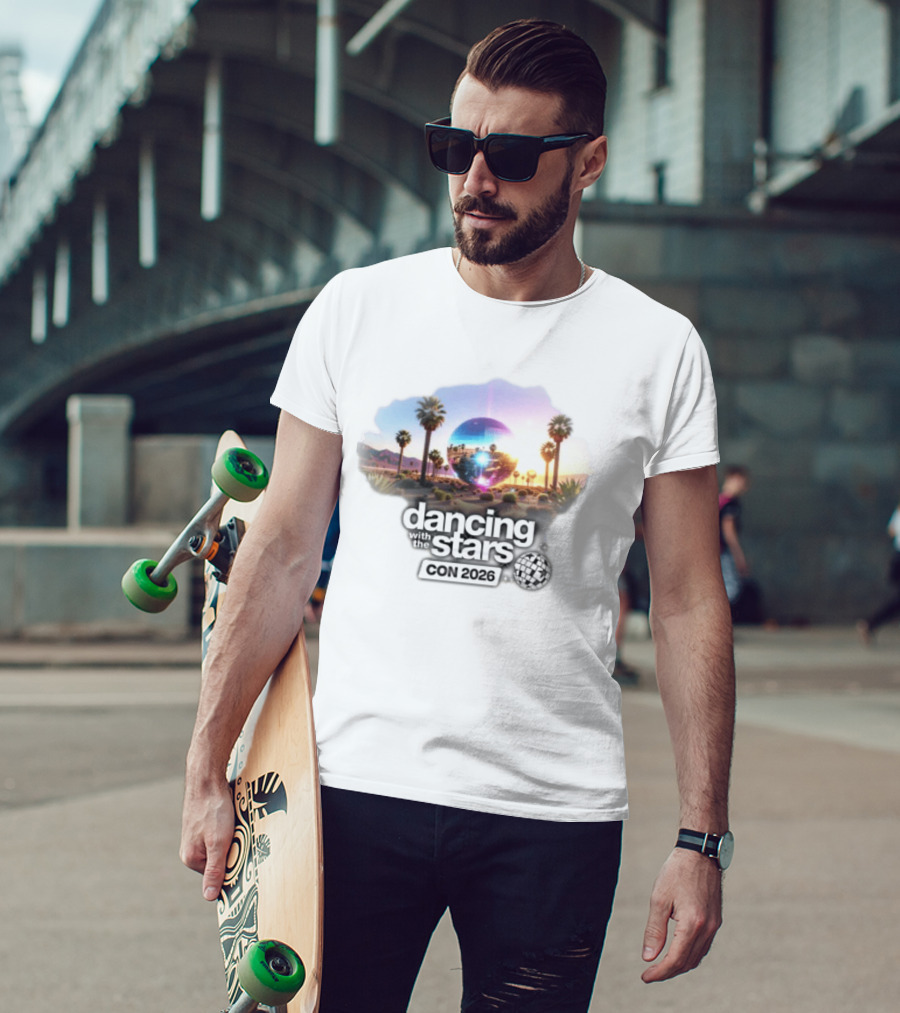 Dancing With The Stars Con 2026 Disco Desert Palm Oasis T-Shirt