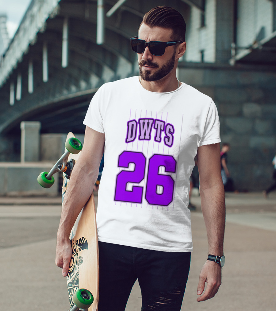 Dancing With The Stars DWTS Glitter Games 26 Jersey T-Shirt