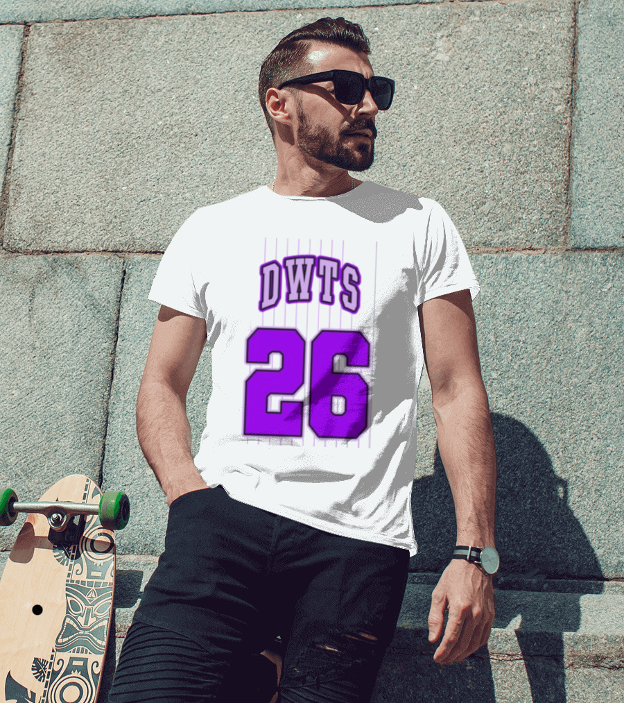Dancing With The Stars DWTS Glitter Games 26 Jersey T-Shirt