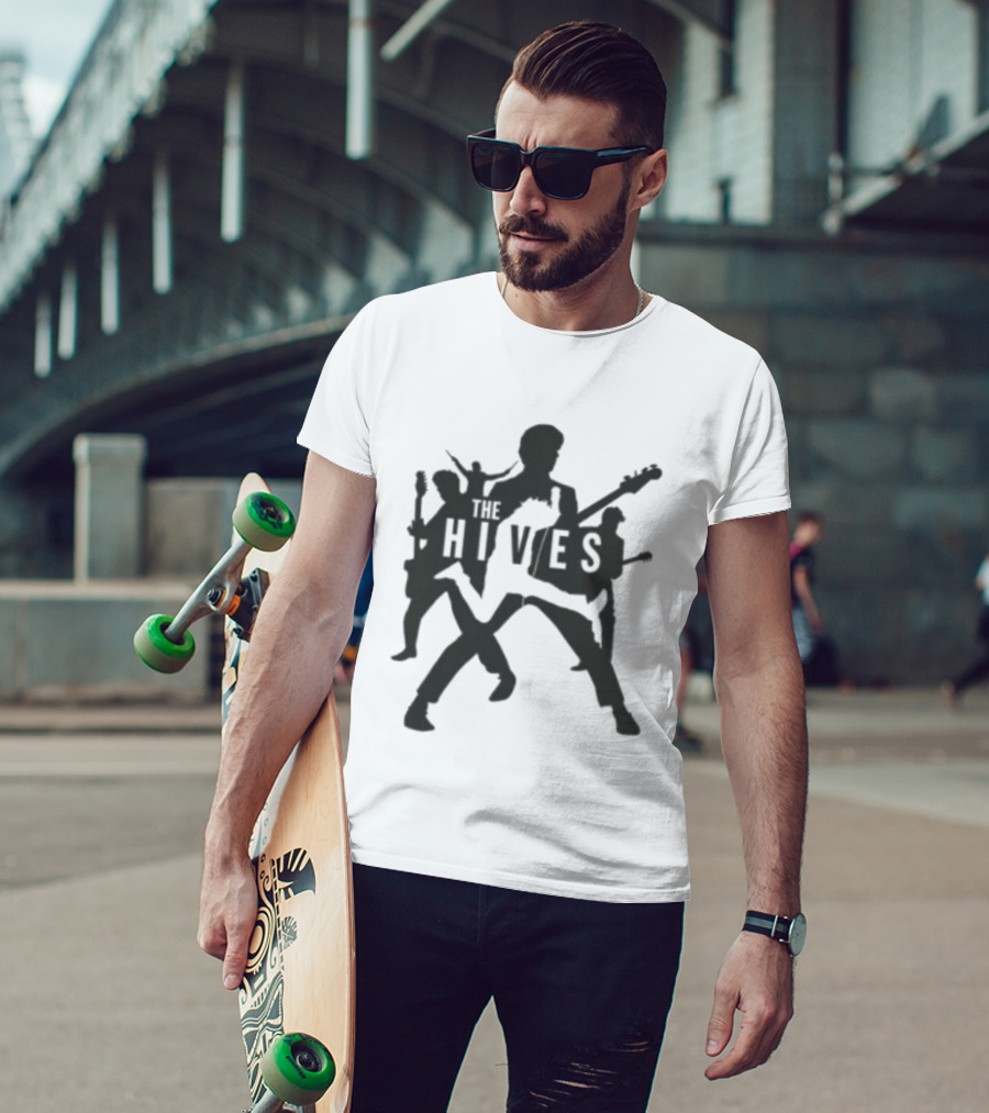 The Hives Band Silhouettes Fan Merchandise T-Shirt
