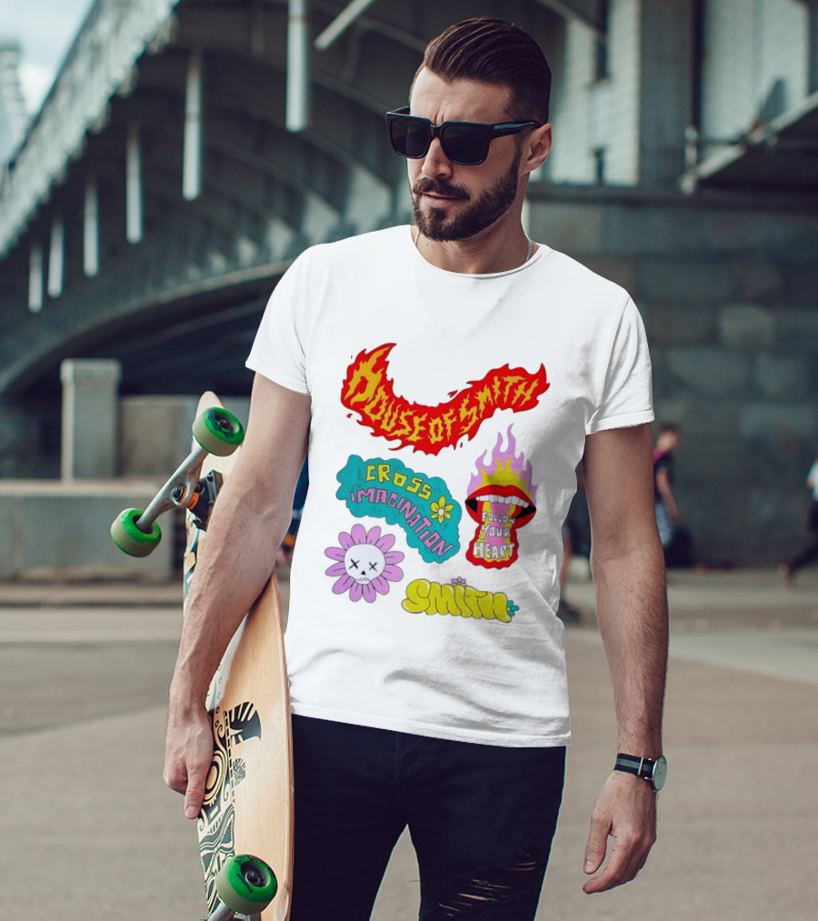 House Of Smith Cross Imagination Follow Your Heart Smith T-Shirt