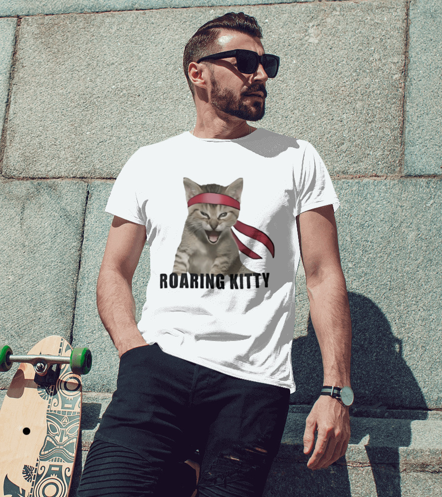Roaring Kitty Pizza Pigeons Quirkies Club Hot And Fresh New Quirk City T-Shirt