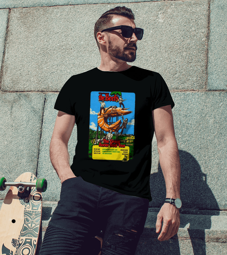 The Beefs 2026 The Great Rarier Beef Tour Melbourne Sydney Brisbane T-Shirt