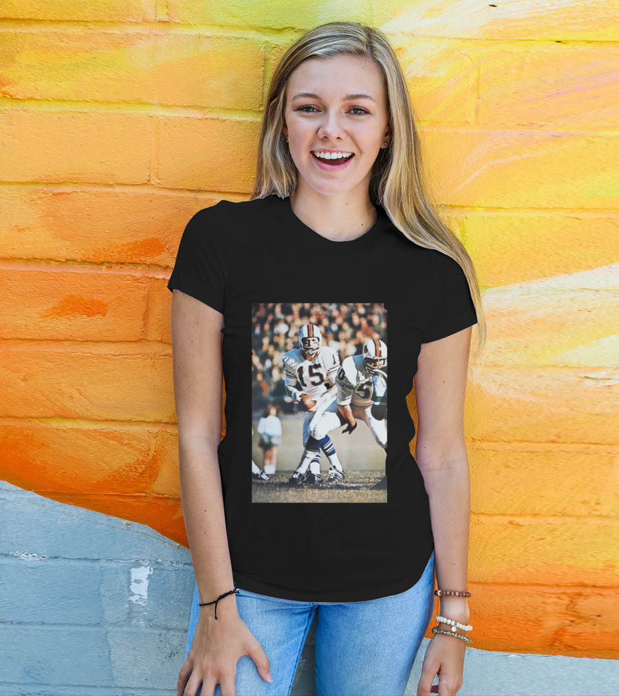 Buffalo Bills Jack Kemp 1968 AFL Football Action Renselaar T-Shirt