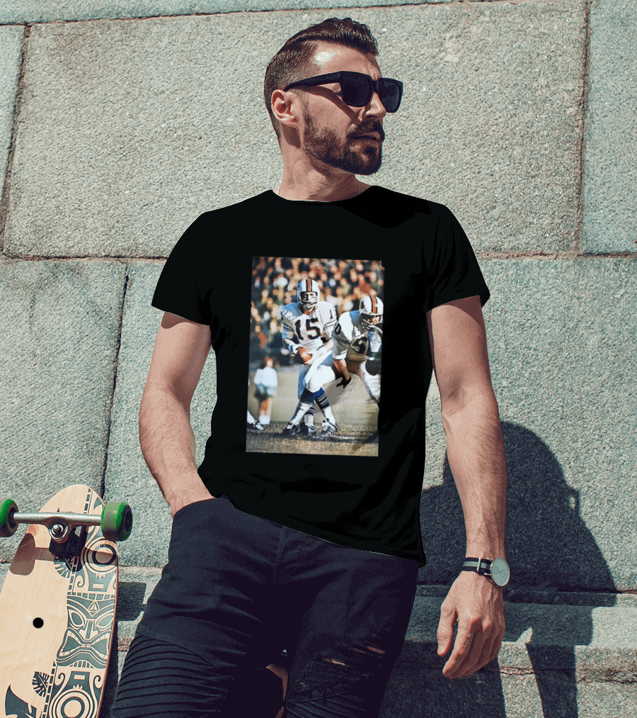 Buffalo Bills Jack Kemp 1968 AFL Football Action Renselaar T-Shirt