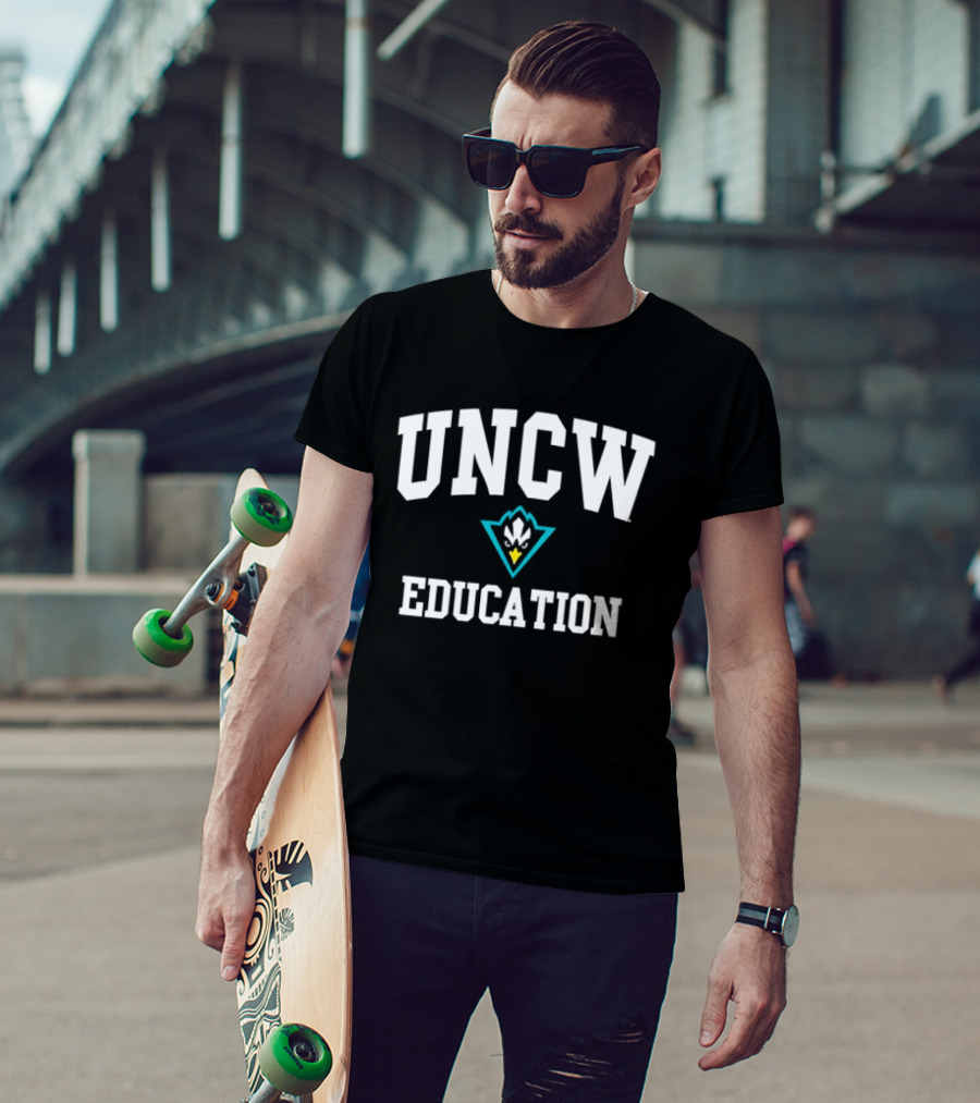 UNCW Education Team University Of North Carolina Wilmington T-Shirt