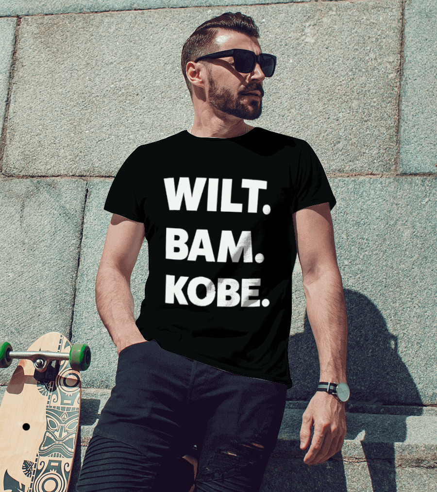 Wilt Chamberlain Bam Adebayo Kobe Bryant T-Shirt