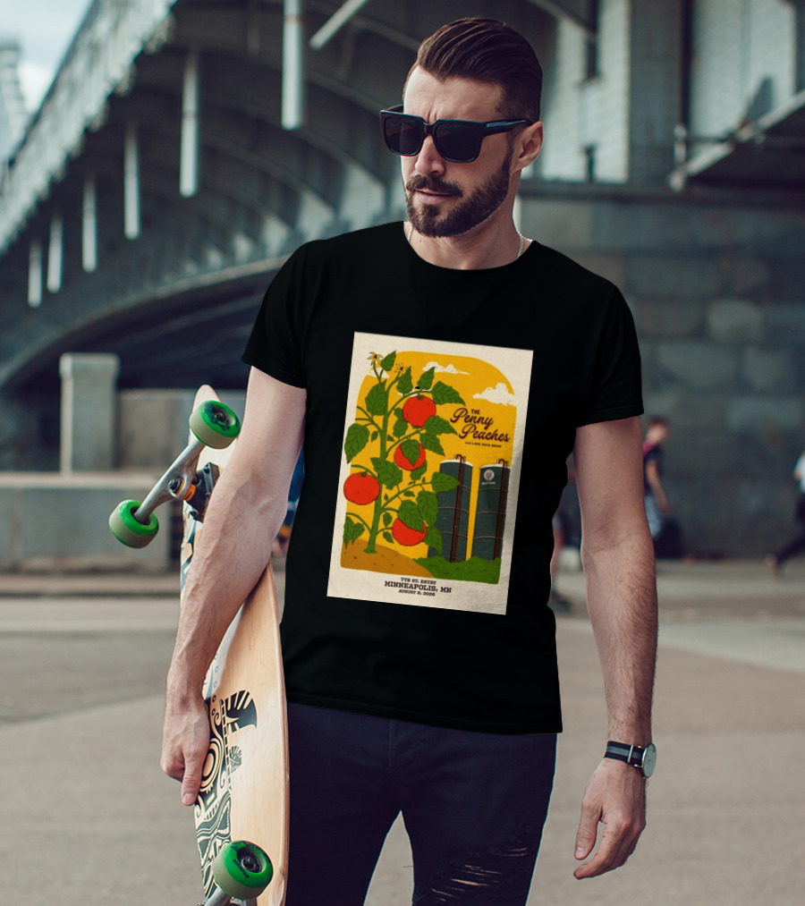 Penny Peaches With Loose Rope Series 7th Street Entry Minneapolis MN August 8 2026 T-Shirt