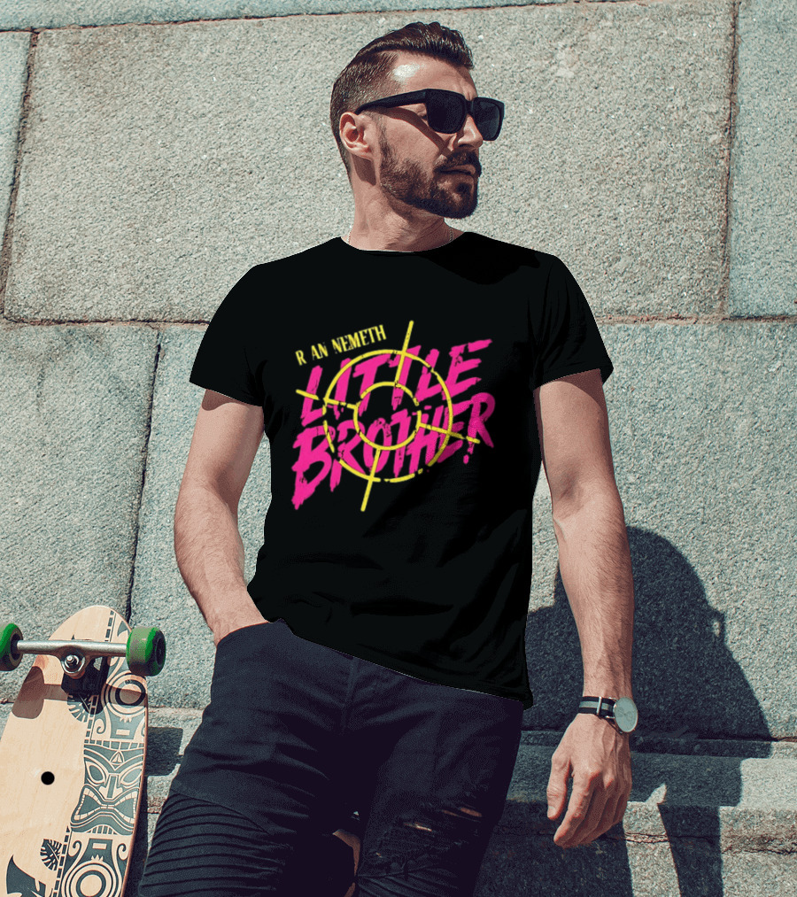 Ryan Nemeth Little Brother Target Wrestling AEW T-Shirt