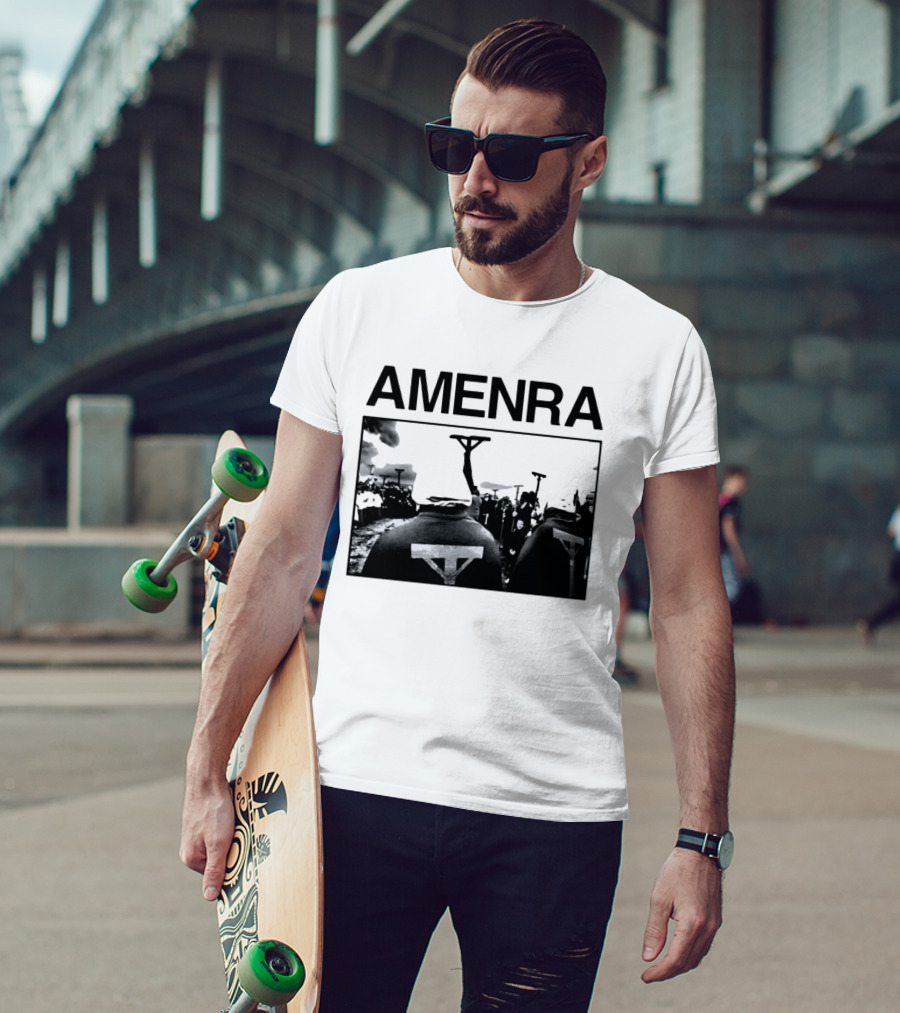 Amenra Ik Vond Je In De Ogen Van Mijn Medemens Crucifix T-Shirt