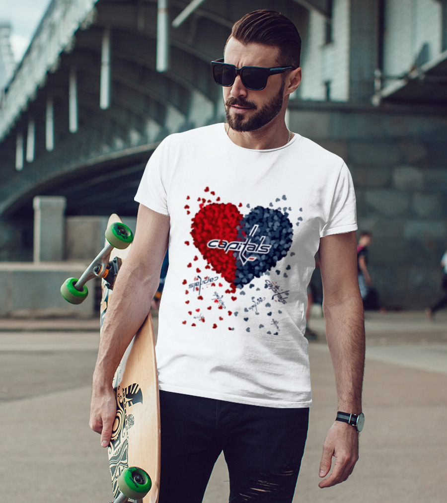 Original Capitals Heart Washington Hockey NHL 2026 T-Shirt