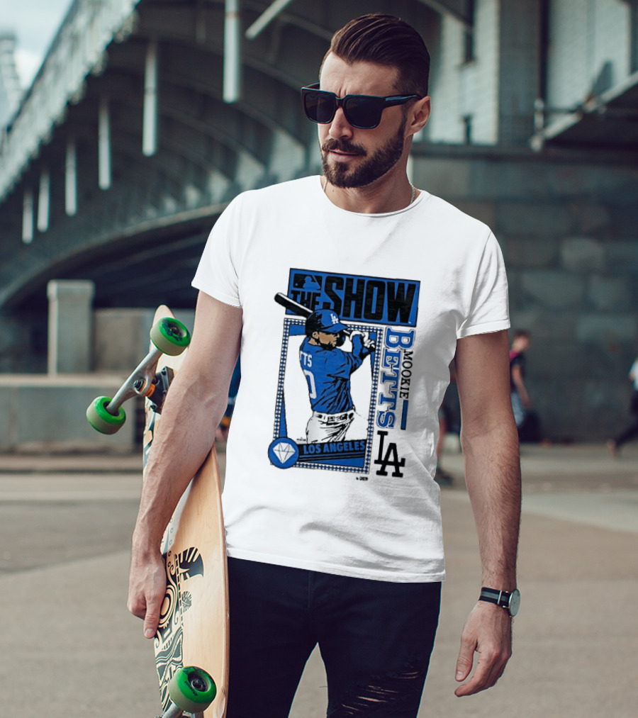 The Show Mookie Betts Los Angeles Dodgers MLB Baseball LA T-Shirt