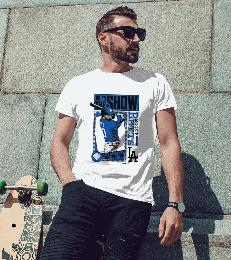 The Show Mookie Betts Los Angeles Dodgers MLB Baseball LA T-Shirt