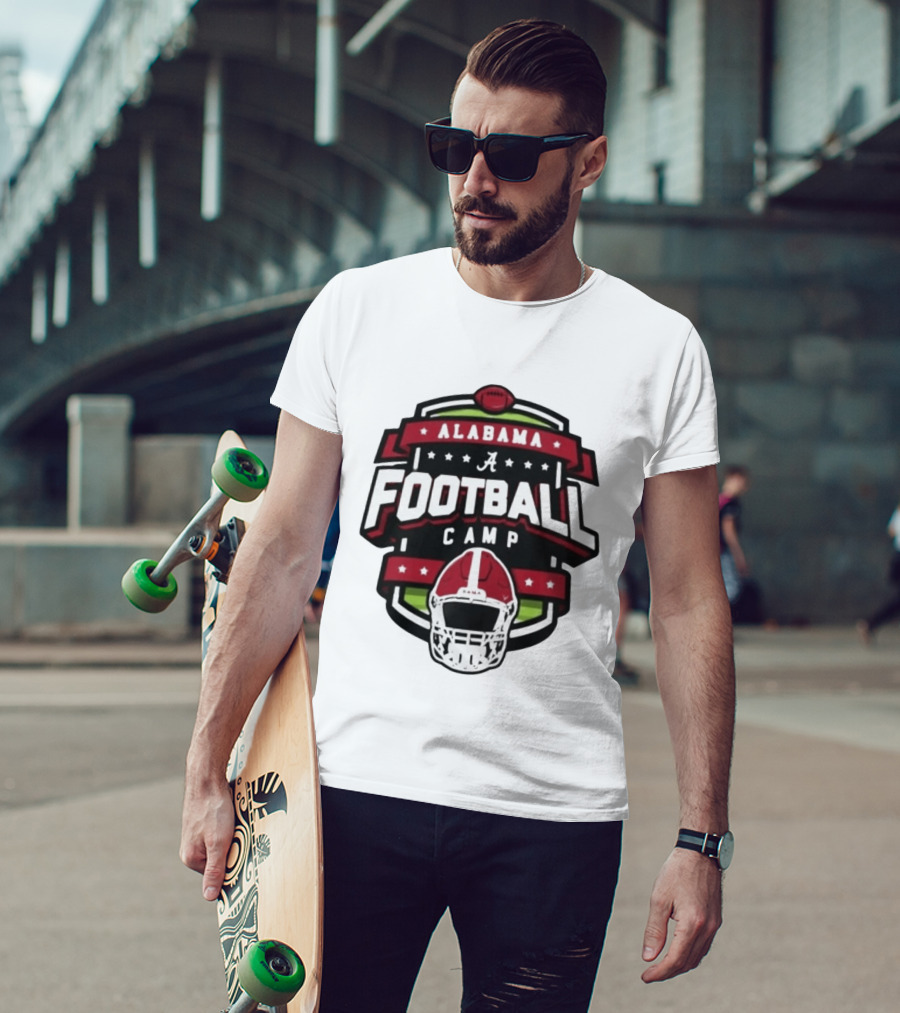 Kalen Deboer Alabama Football Camp Helmet T-Shirt