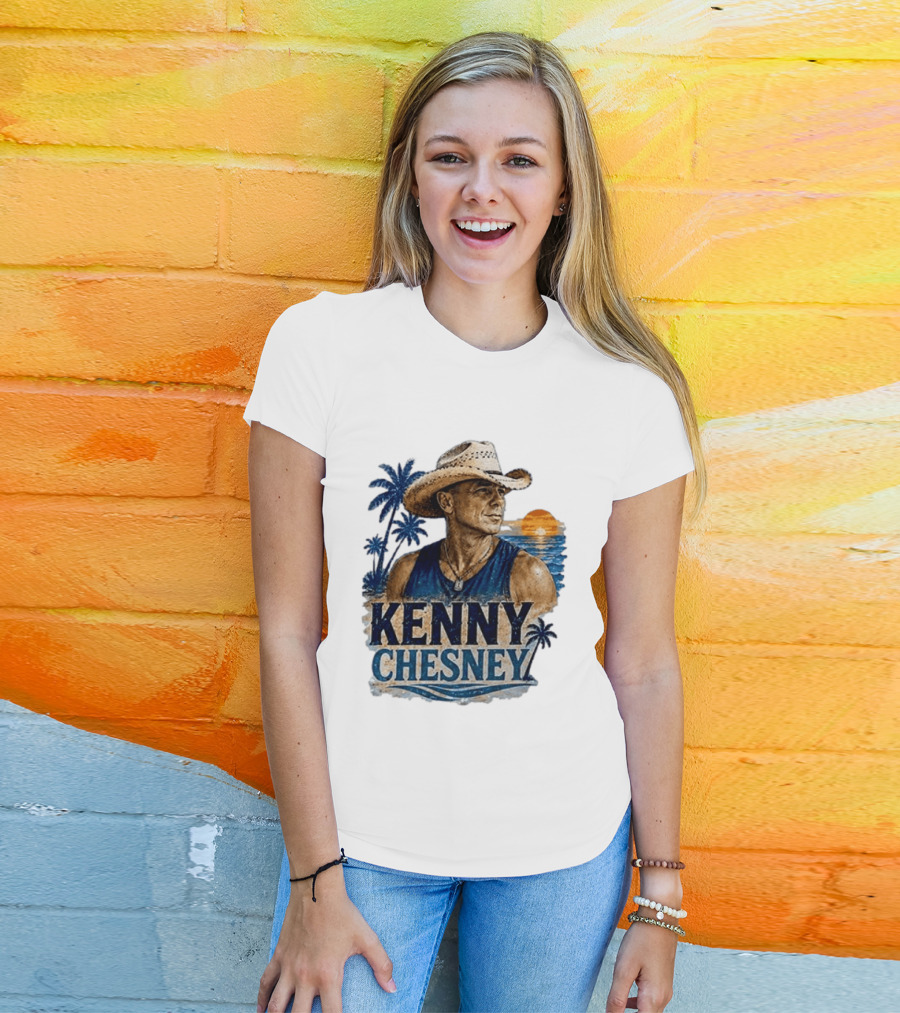 Kenny Chesney Is My Jam Tropical Beach Sunset Vibes T-Shirt