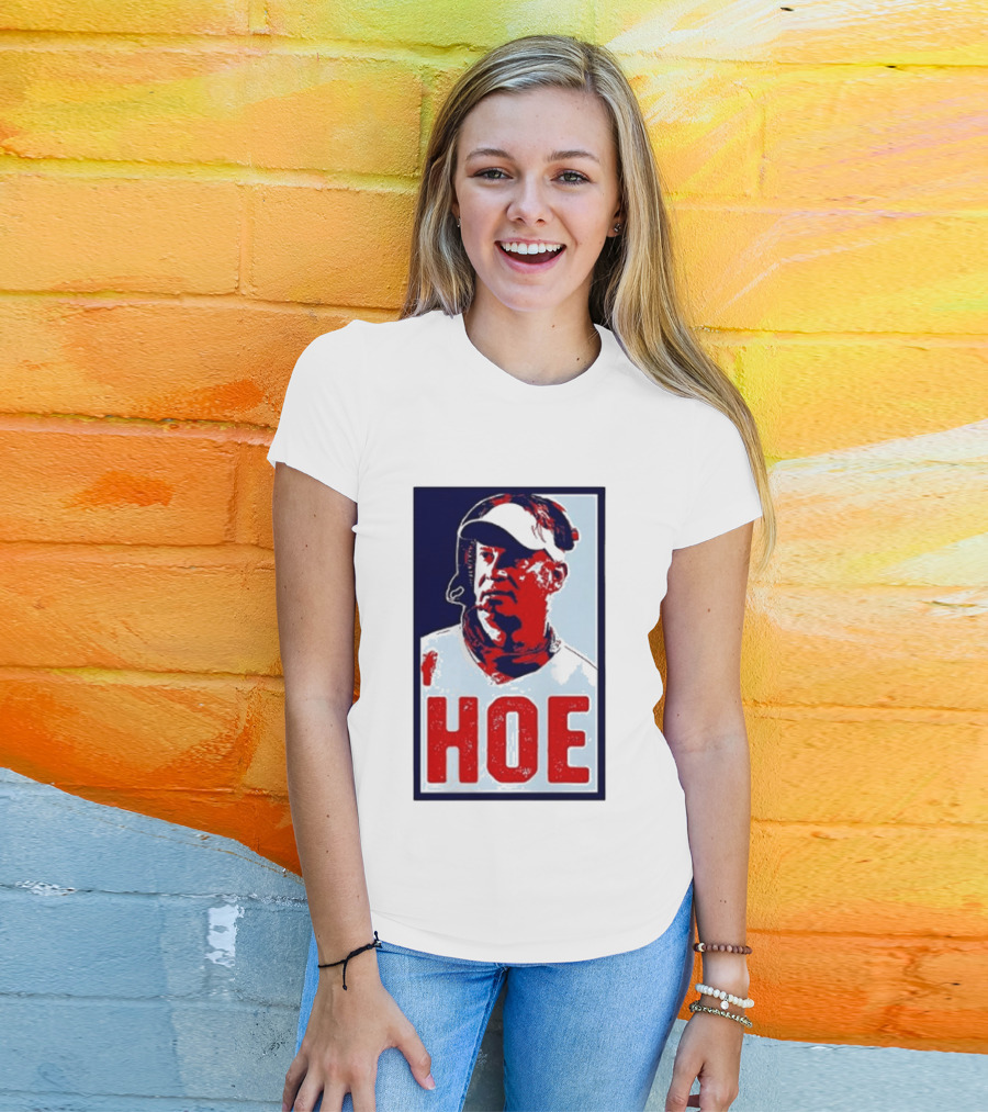 Lane Kiffin Hoe Red Blue Artistic T-Shirt