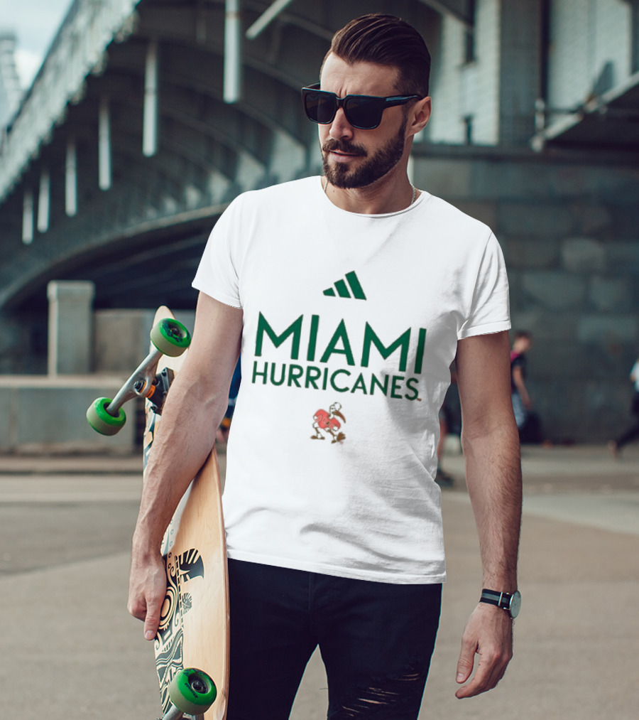 Miami Hurricanes Adidas T-Shirt
